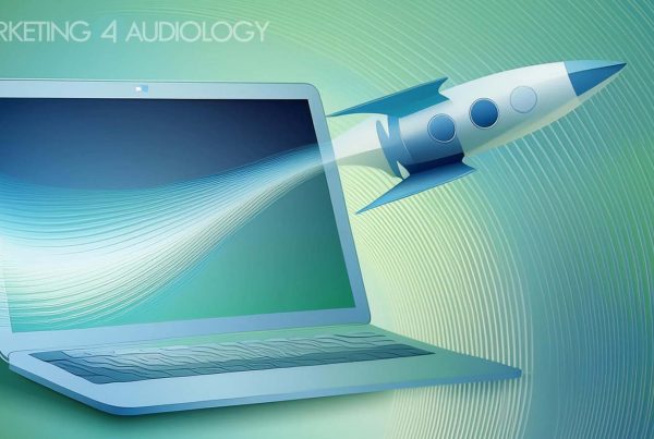 An audiology website optimized for better patient engagement
